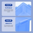 thumbnail image 4 of 6pcs Plastic Nesting Shelf Bin Boxes Nesting Shelf Storage Boxes Hardwares Boxes, 4 of 8