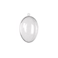 thumbnail image 2 of ziyahi 5pcs Plastic Oval Egg Shape Hollow Ball Transparent Egg Candy Box Wedding Decor, 2 of 2
