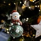 thumbnail image 4 of Decoración navideña plana, colgante de Papá Noel para coche, decoración del hogar, colgante acrílico, colgante para mochila interior de coche., 4 of 6