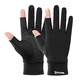thumbnail image 1 of Guantes De Medio Bloosom  Dedo Resistentes Al Sol Y Antideslizantes negro, 1 of 5