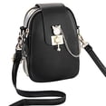 thumbnail image 1 of Women Mini Crossbody Bag with Adjustable Strap Fashion Solid Pattern Multipurpose Handbags Mini Shoulder Bag Waterproof Purse Pouch Bag, 1 of 7