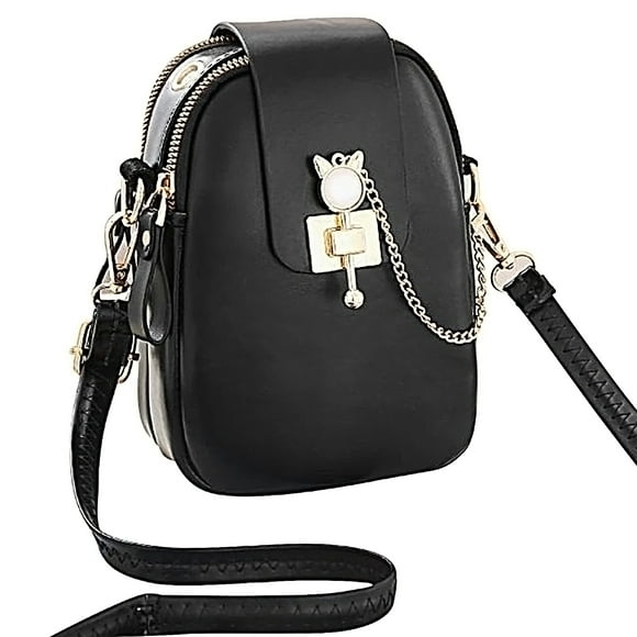 Women Mini Crossbody Bag with Adjustable Strap Fashion Solid Pattern Multipurpose Handbags Mini Shoulder Bag Waterproof Purse Pouch Bag