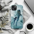 thumbnail image 6 of Whale Shark Duo Phone Case, Artistic Marine Life Illustration iPhone Cover for iPhone 17 16 15 14 13 12 11 Pro Plus Max Mini, 6 of 6