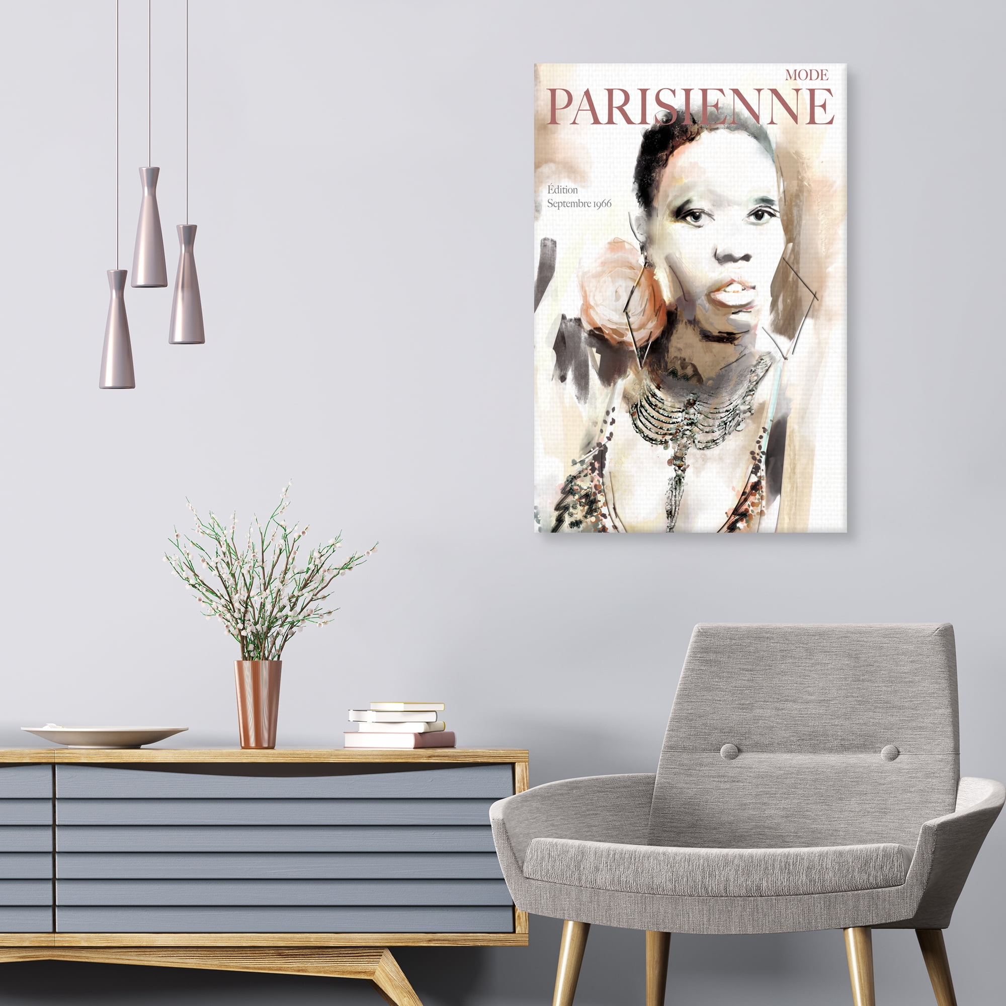 Mode Parisienne Septembre 1966 by Studio Arts Canvas Art Print