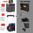 thumbnail image 4 of Gorra plegable de 36 kg con tapa rápida de Rolling Crate Adbest products., 4 of 5