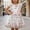White, variant on Little Girl Easter Dresses Flower Prints Princess Dress Cute Summer Dresses for Girls Teens Summer Outfits Beach Sundress (Green,4-5 Years)