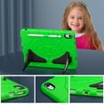 thumbnail image 4 of Allytech Kids Case for iPad 10.9 inch 2022 Cover for Boys Girls Children, Heavy Duty Shockproof Rugged Kickstand Case with Pencil Holder for iPad 10th Gen 10.9", Green + Black, 4 of 10