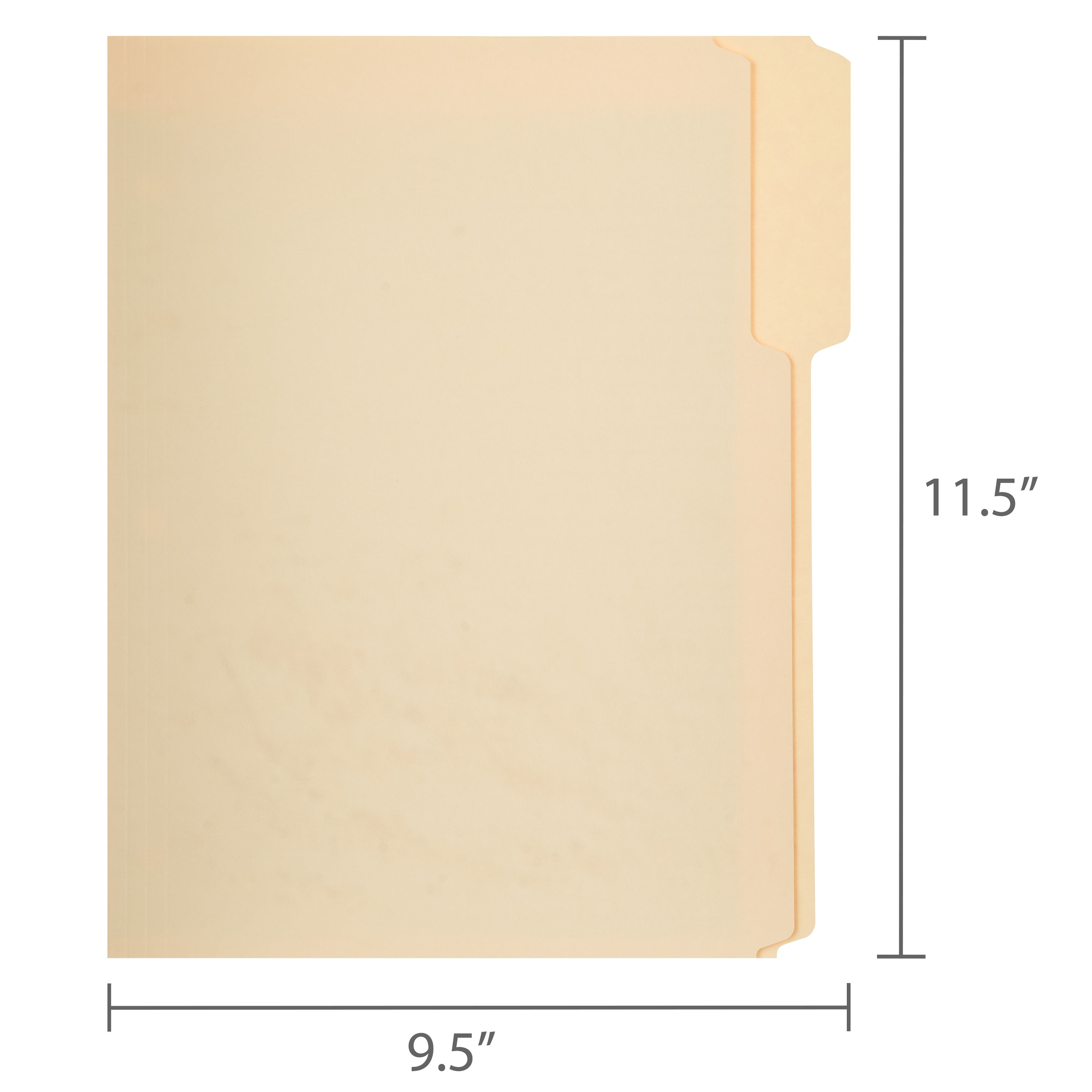 Pen+Gear File Folders, Letter Size, Manila, 1/3 Cut, 150 Count photo 6