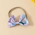 thumbnail image 5 of Gubotare Baby Girl Birthday Dress Newborn Clothes Infant Romper Floral Suspender Dress Ruffle Sleeve Bodysuit Outfit Jumpsuit Headband Spring Summer 0 3 6 9 12 18 24 Months (Purple,6-9 Months), 5 of 9