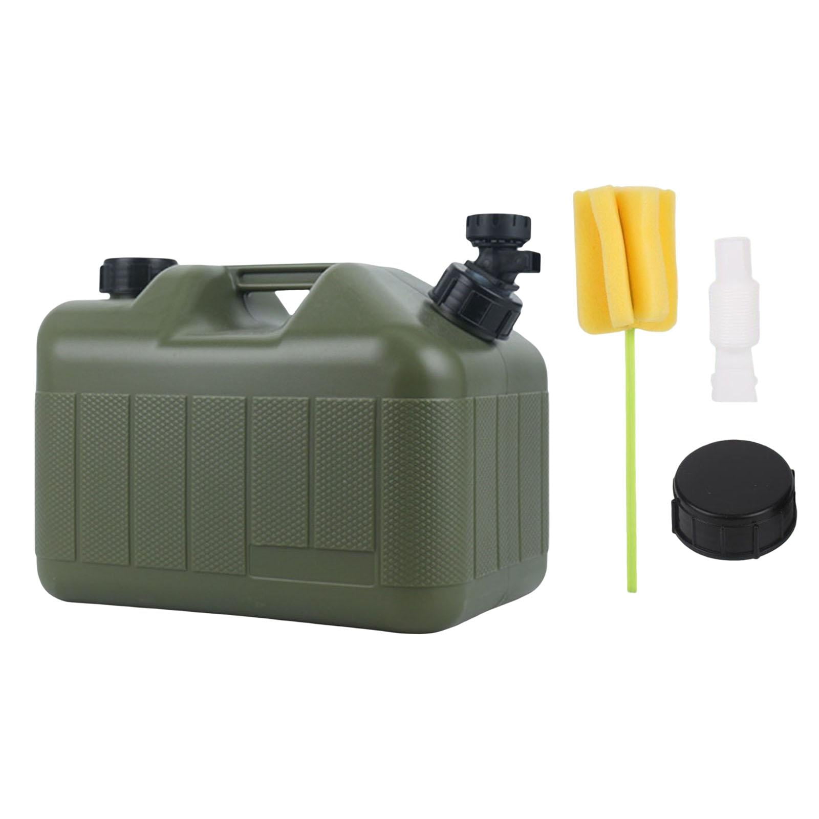 Camping drinking water folding canister water tank with drain tap 15l,  61,70 €