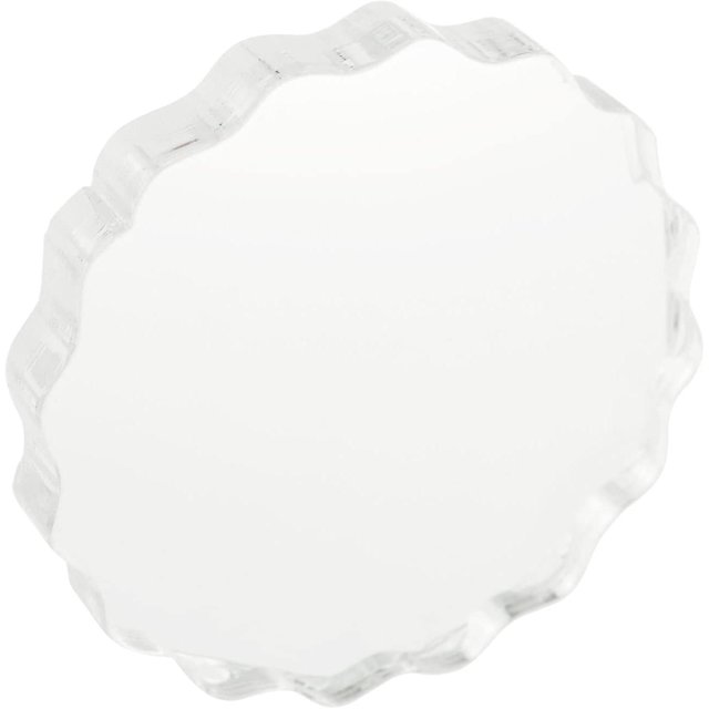 Bloque de sellos, almohadilla de estampado transparente acrílica, herramientas para manualidades, bricolaje, fabricación de álbumes de recortes, decorativa, encaje redondo, 7x1cm