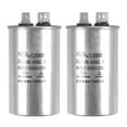 thumbnail image 6 of Uxcell 25uF 450V AC Aluminum Case with Terminal Round CBB65 Run Capacitor 2 Pack, 6 of 6