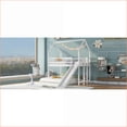 thumbnail image 4 of Twin Over Full Solid Pine Wood Bunk Bed with Slide & Ladder, Full-Length Guardrail, No Box Spring Needed, White, 4 of 15