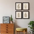 thumbnail image 3 of Set of 4 Vintage Fern Print Wall Art for Bedroom, Beige Ferns Pictures for Living Room, Cute Fern Pictures for Bathroom Walls, Ferns Botanical Leaves Home Office Art (8 x 10), 3 of 6