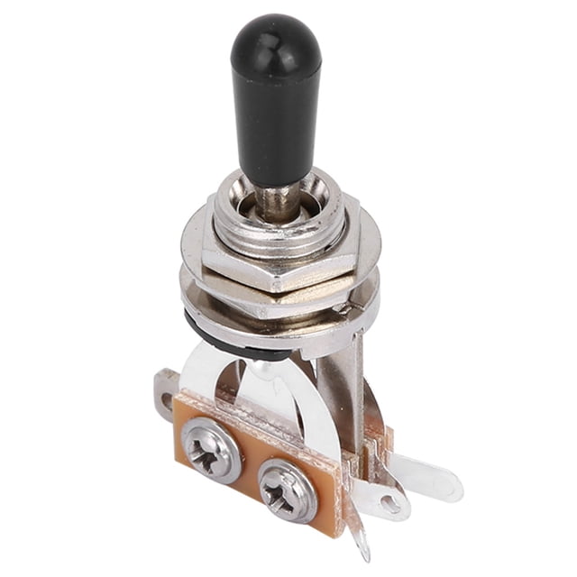 Pickup Selector, Durable Guitar Pickup Switch Control Tone Decoration Noise Free 3 Way For Player For Bass