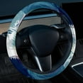 thumbnail image 2 of Shark 14.5 Inch Printing PVC Leather Auto Accessories Car Wheel Cover, 2 of 6