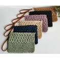 thumbnail image 3 of JUYGO Straw Clutch Purses Women Summer Beach Crossbody Bags Handwoven Straw Shoulder Bags Clutch Handbags, 3 of 3