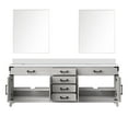thumbnail image 5 of Harbor 84 in W x 22 in D White Oak Double Bath Vanity, Cultured Marble Top and 36 in Mirrors, 5 of 6