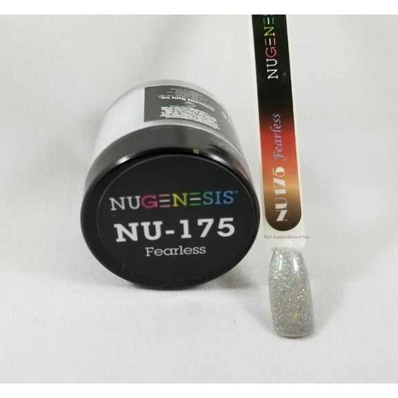 NUGENESIS Nail Color Dip Dipping Powder 1.5oz/jar - NU175 Fearless