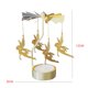 thumbnail image 3 of Candelero giratorio giratorio Banquete de boda Decoración del hogar de Navidad Candelabro de candelita de metal sidaley HA1736-05B, 3 of 5