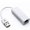White, variant on EIMELI USB Ethernet Adapter USB 2.0 to 10 100 Foldable Ethernet LAN Network Adapter Ethernet Compatible for Nintendo Switch MacBook Surface Pro Notebook PC
