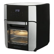 West Bend XL Digital Air Fryer Oven with 10 Presets and 6 Functions, 12.6 Qt Capacity, in Black (AFWB12BK13)