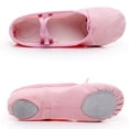thumbnail image 3 of 1 par de zapatillas de ballet ligeras, antideslizantes, con cordón elástico y para yoga, talla 22 (rosa), 3 of 7