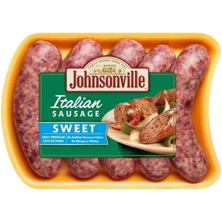 Johnsonville Sweet Italian Pork Sausage Links, 19 oz (5 Count) Refrigerated