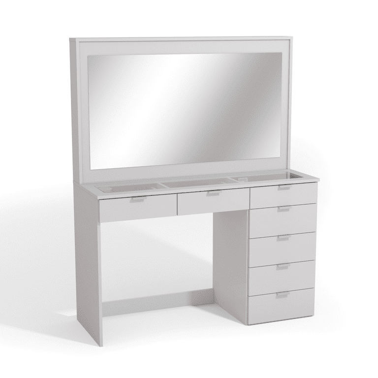 Boahaus joan modern vanity table with mirror online