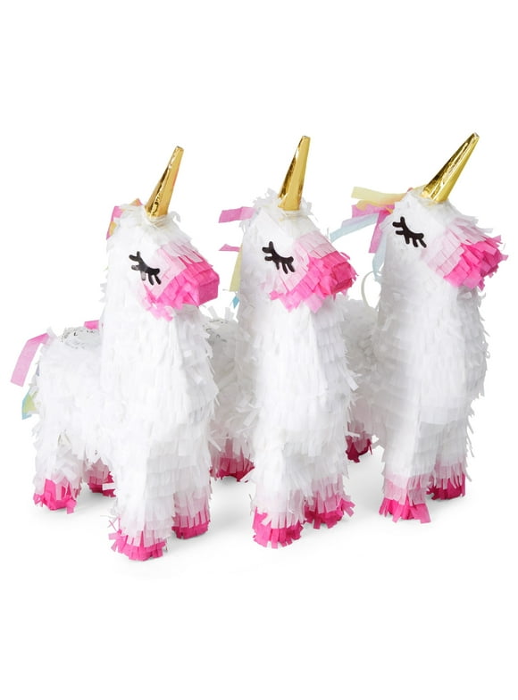 Unicorn Pinatas in Unicorn Party Supplies