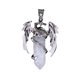 thumbnail image 4 of Collar colgante cristal Salvador colgante joyería regalo para Cócteles mujer Blanco, 4 of 5