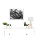 thumbnail image 2 of War Vietnam USA GI Soldiers M60 Machine Gun 1966 Photo Artwork Framed Wall Art Print A4, 2 of 4