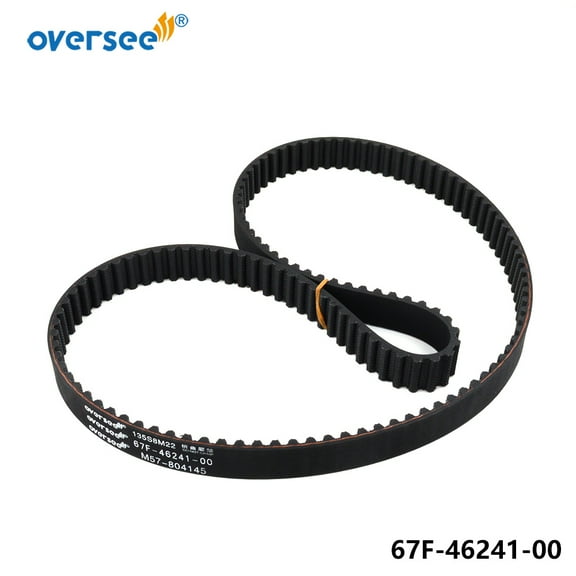 Oversee 67F-46241 Timing Belt For Yamaha Outboard Motor 4T F75 F80 F90 F100 F115 Parsun F90 67F-46241-00
