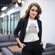 thumbnail image 3 of Playera de Mujer 1 Pza con Estampado "Me toco la loteria" | 10 de Mayo Día de las Madres | Prenda entallada y Tela Delgada fabricada con 100% Algodón, 3 of 5