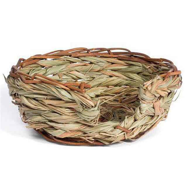 Prevue Pet Products PP-1070 Oval Pet Nest, Natural Grass - Small