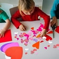 thumbnail image 6 of Valentine Foam Heart Shapes 12 Count (Pack of 2) Red Craft Hearts for DIY Projects, Valentine’s Day Decorations, Classroom Activities, and Party Supplies, Decor – Includes: Canzonet Pennette, 6 of 7
