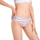 thumbnail image 3 of Bragas elásticas Gibobby para mujer Ropa interior Sexy cintura a la moda Calzoncillos a rayas color Rosa XL, 3 of 4