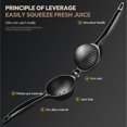thumbnail image 3 of Exprimidor manual de cítricos Exprimidor de naranjas Prensa de limón Prensa de cítricos Aparatos y accesorios de cocina Herramientas de cocina Exprimidor de naranjas, dorado, 3 of 5