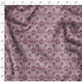 thumbnail image 4 of Soimoi Block Print Printed, Poly Canvas Fabric, Decor Sewing Fabric by The Yard 56 Inch Wide,Decorative Fabric for Curtains Tote Bags, Pink, 4 of 6