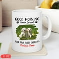 thumbnail image 4 of Custom Dog's Name Coffee Cups, I'll Be Watching You Mug, Dog Lovers Gifts For Dog Dad, Dog Mom, Animal Lover Gift For Birthday Christmas, Personalized Photo Tea Cup, White Ceramic Mug 11oz 15oz, 4 of 7