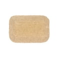 thumbnail image 2 of Home Weavers Radiant Collection Bathroom Rug 100% Cotton Bathroom Rugs Set, Machine Washable Rug, Soft & Absorbent bath Rug, Kitchen Mat, Bath Rug, Bath Floor Mat Non Slip, 17"x24" Rectangle, Linen, 2 of 9
