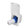 thumbnail image 4 of 32A 220V‑250V RV External Power Outlet Box 3 Pin Plug Socket Waterproof Embedded Mounting for Campers TrailerWhite, 4 of 14