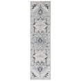 thumbnail image 2 of SAFAVIEH Brentwood Ezra Oriental Runner Rug, Silver/Black, 2' x 8', 2 of 9