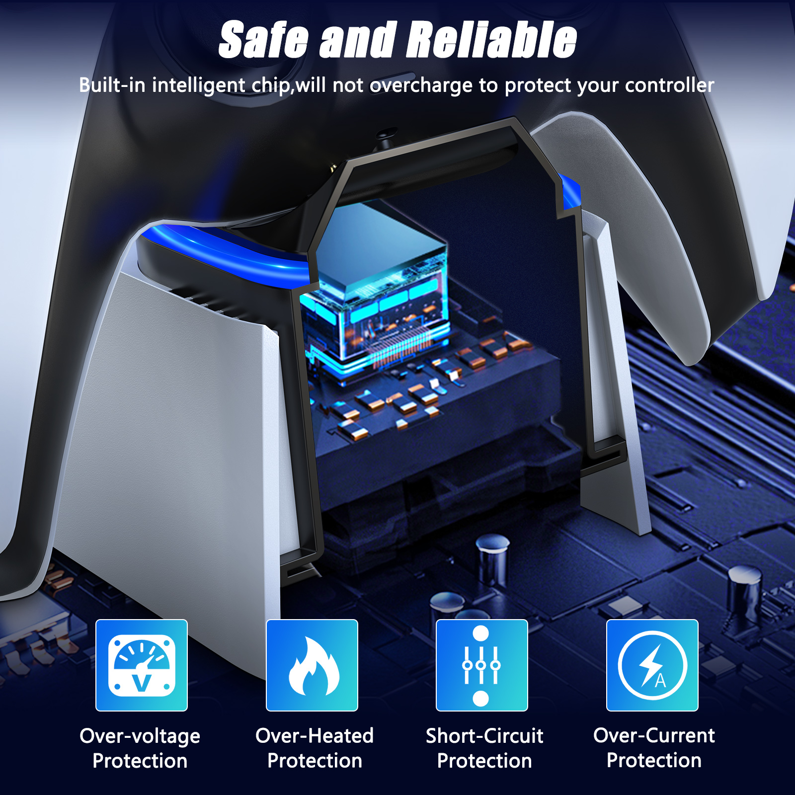 Cshidworld PS5 Dual Controller Charging Station photo 5