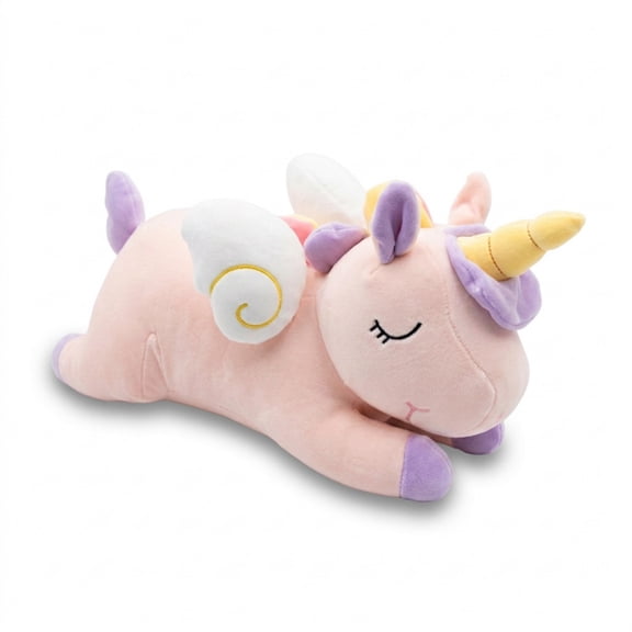 Cute Pony Plush Toy Soft Stuffed Huggable Angel Unicorn Dolls Pony Stuffed Pillow Girlfriend Gift