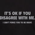 thumbnail image 3 of CafePress - Disagree With Me Dark T Shirt - Men's Classic Graphic Cotton T-Shirt, 3 of 4