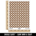 thumbnail image 2 of Oak Leaf Solid 200+ Round Stickers - Brown - Matte Finish - 0.50" Size, 2 of 3