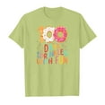 thumbnail image 3 of Hiijoy Girls 100 Days of School Short Sleeve T Shirt Letter Print Casual Kids Tshirt Top, 3 of 3