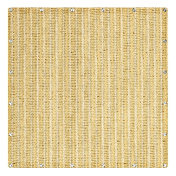 Shade Fabric Sun Shade Cloth Privacy Screen with Grommets for Patio