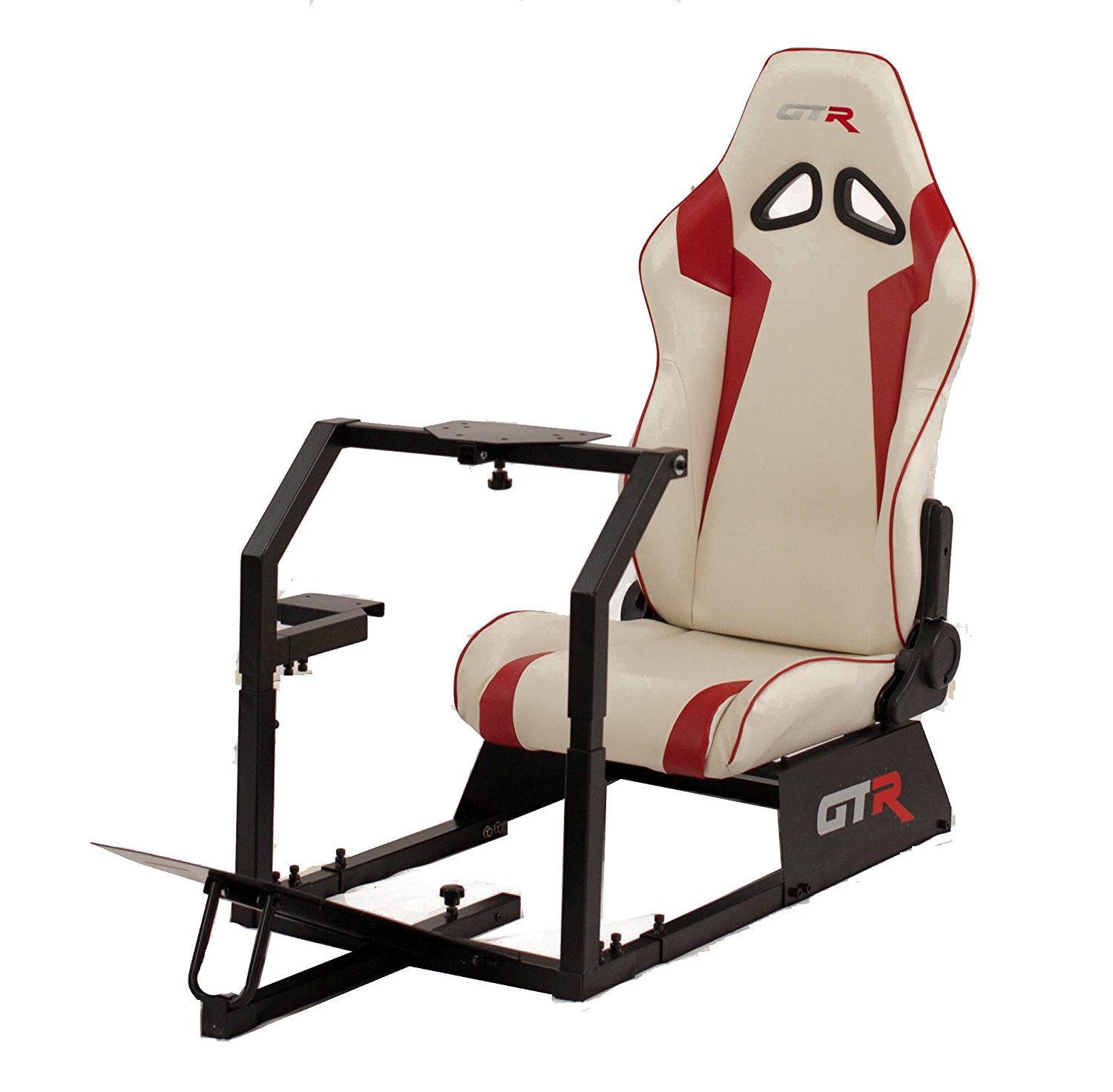 GTR Racing Simulator GTABLKS105LWHTRD GTA 2017 Model Black Frame with